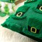 St Patricks Day Green Hat Pillow Covers 18x18 Set of 2 Decorative St Patricks Day Throw Pillow Cases Soft Plush Faux Fur Couch Cushion Case for Holiday Sofa Bed Room Home Decor-Green